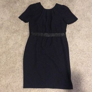 H&M Textured Keyhole Dress